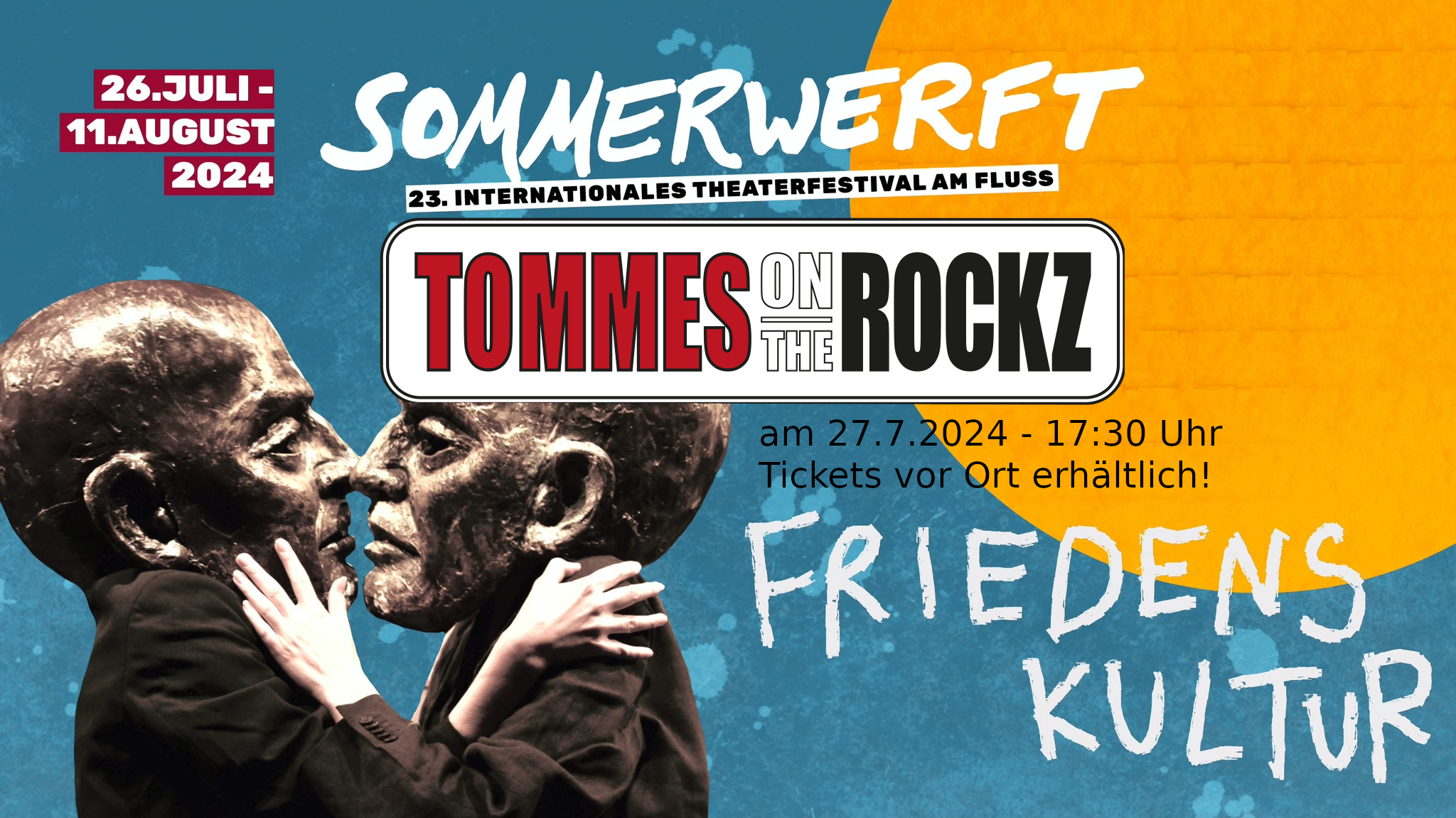 Sommerwerft 2024 Poster TOMMES on the ROCKZ
